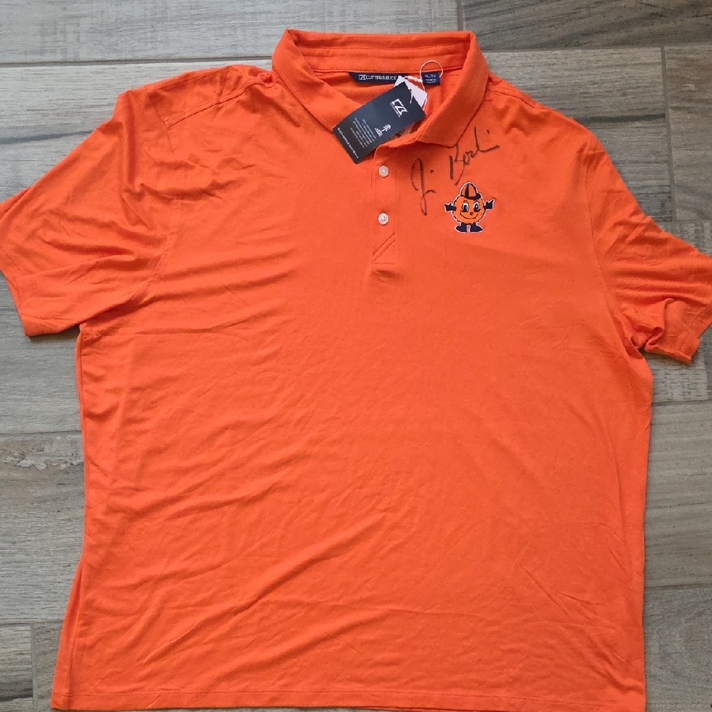 Cutter & Buck Bright Orange Polo Shirt